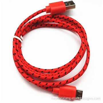 Mobile data braided wire for Samsung mobile phone
